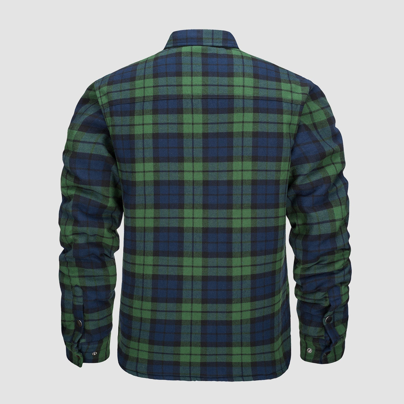 Versatile Design Checkered Bomber Jacket