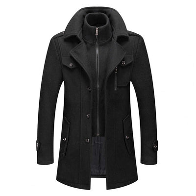 Two-Piece Winter Coat for Men