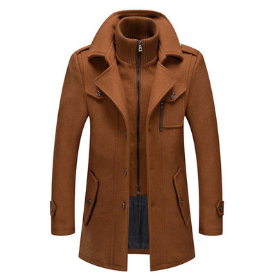 Two-Piece Winter Coat for Men