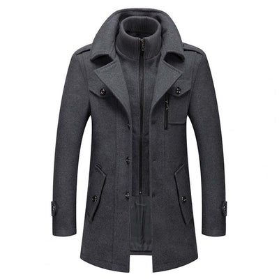 Two-Piece Winter Coat for Men