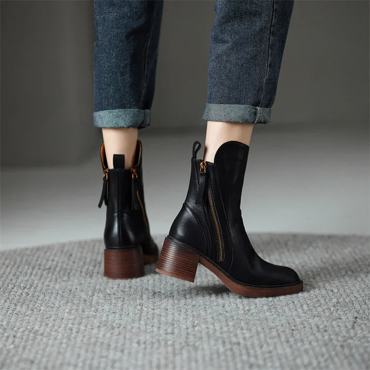 Elisabetta™ | Leather Boots