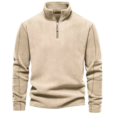 Warmer Fleece Pullover with Zipper